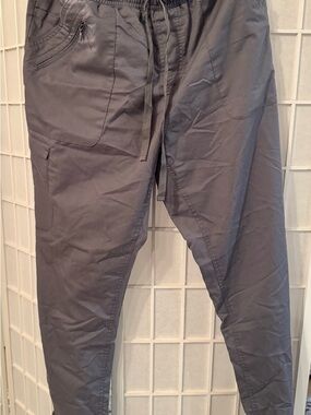 Women’s Drawstring Utility Pants - Slate Gray